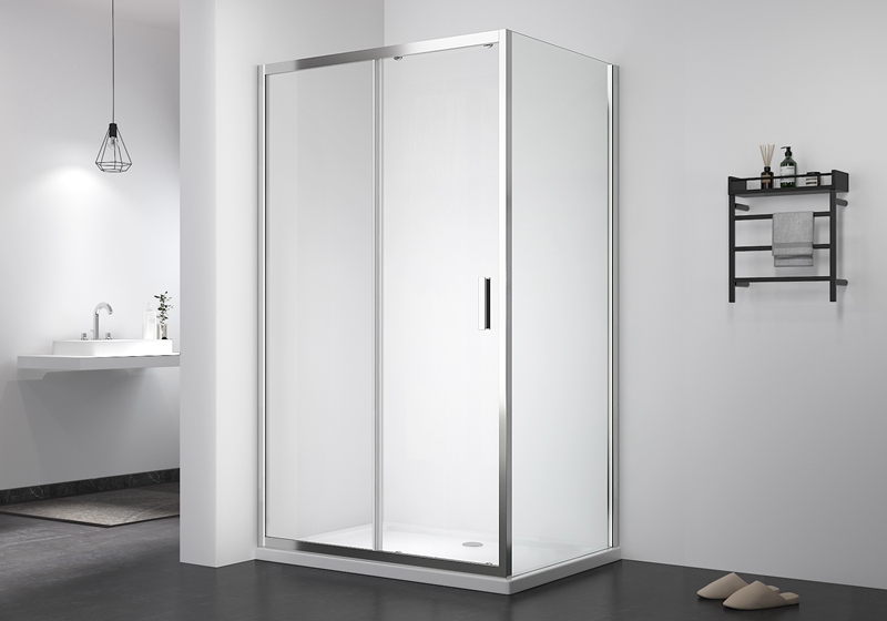EX-504C 5 mm økonomisk glidende slank brusekabine